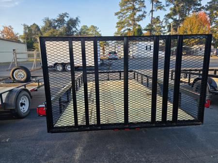New 2026 Bye-Rite Trailers UM 714 (7 x 14) (ATV Ramp Sides)) Utility Trailer