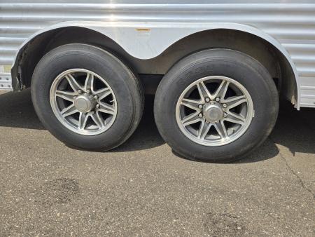 Used 2016 Bison Silverado 3 Horse Trailer