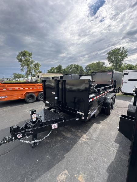 New 2026 Sure-Trac 7 X 14 HD Low Profile Telescopic Dump 14K