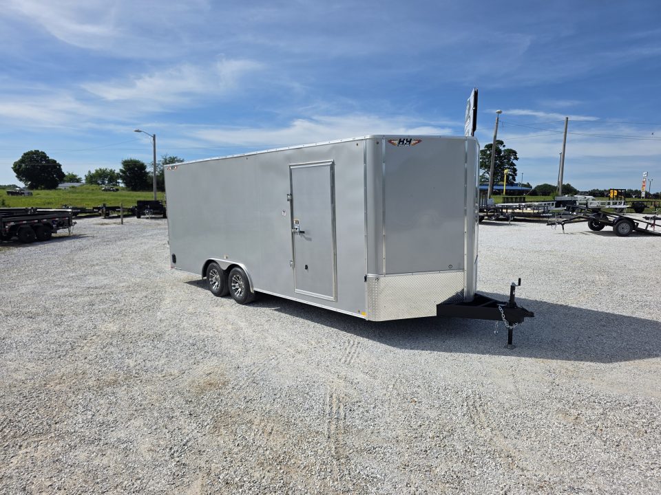 New 2026 H&H 8.5x20 Tandem 10K Cargo w/ Ramp Door & 7' Interior Height