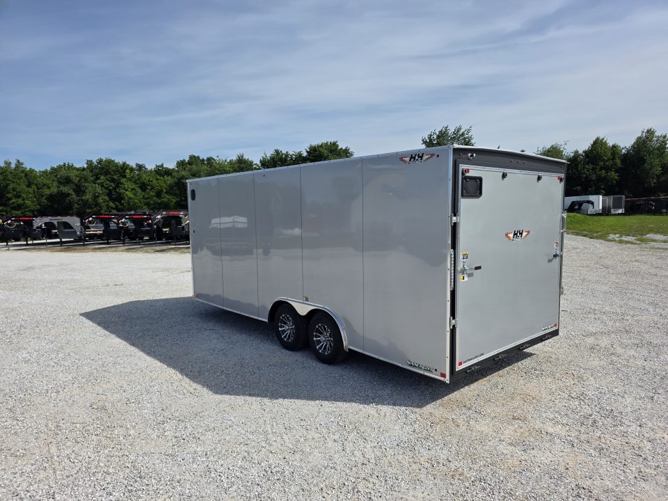 New 2026 H&H 8.5x20 Tandem 10K Cargo w/ Ramp Door & 7' Interior Height