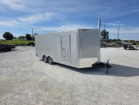 New 2026 H&H 8.5x20 Tandem 10K Cargo w/ Ramp Door & 7' Interior Height