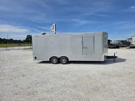 New 2026 H&H 8.5x20 Tandem 10K Cargo w/ Ramp Door & 7' Interior Height