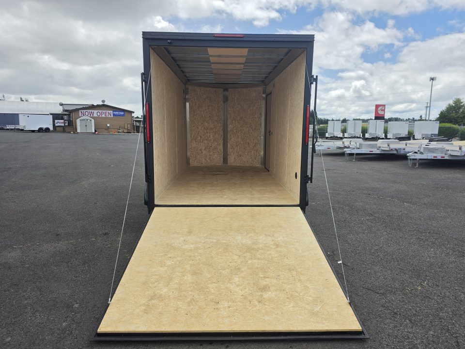 New 2026 Compass Indigo DLX 7x14 Enclosed Trailer w/ Upgrades 7K GVWR