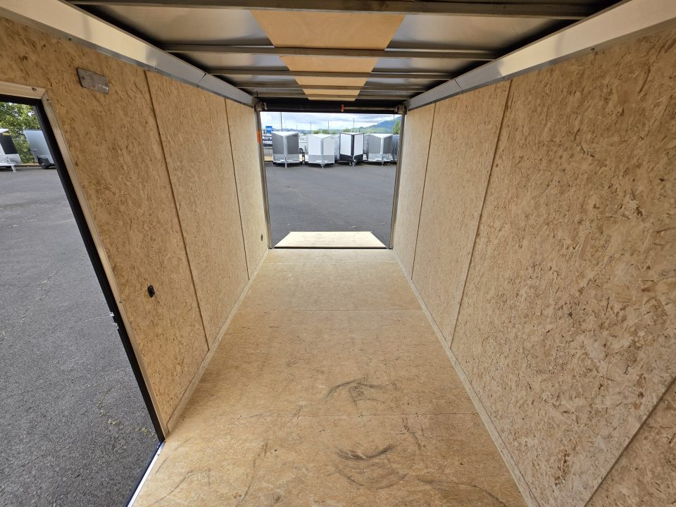 New 2026 Compass Indigo DLX 7x14 Enclosed Trailer w/ Upgrades 7K GVWR