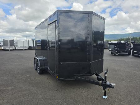 New 2026 Compass Indigo DLX 7x14 Enclosed Trailer w/ Upgrades 7K GVWR