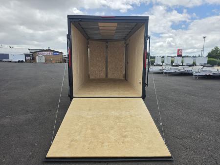 New 2026 Compass Indigo DLX 7x14 Enclosed Trailer w/ Upgrades 7K GVWR