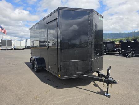 New 2026 Compass Indigo DLX 7x16 Enclosed Trailer w/ Upgrades 7K GVWR
