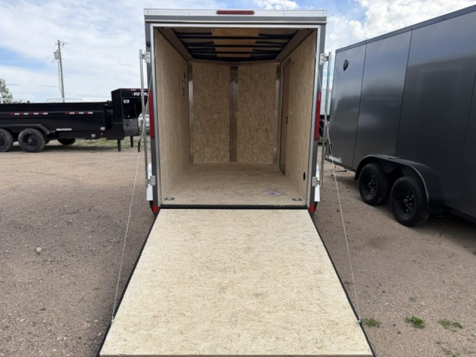 New 2026 Look Trailers 6x10 ST DLX- Charcoal