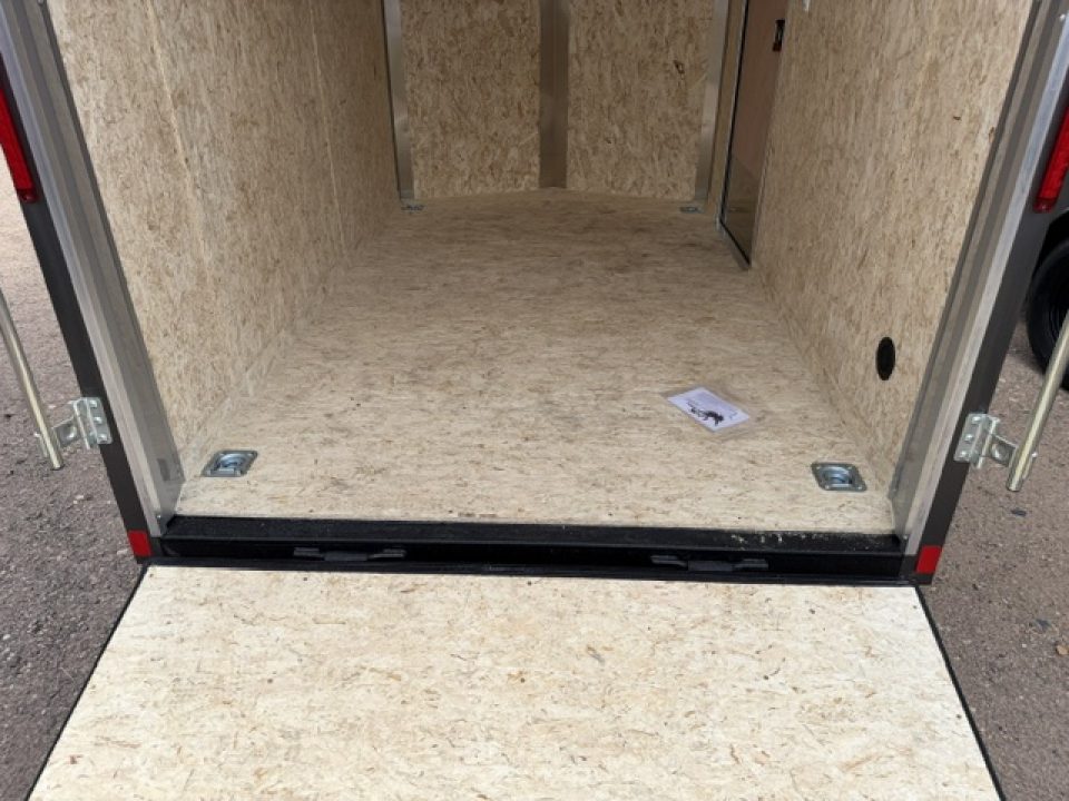 New 2026 Look Trailers 6x10 ST DLX- Charcoal