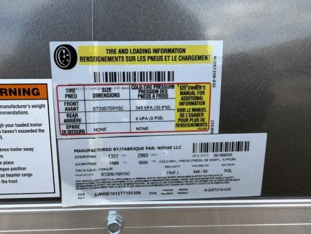 New 2026 Look Trailers 6x10 ST DLX- Charcoal