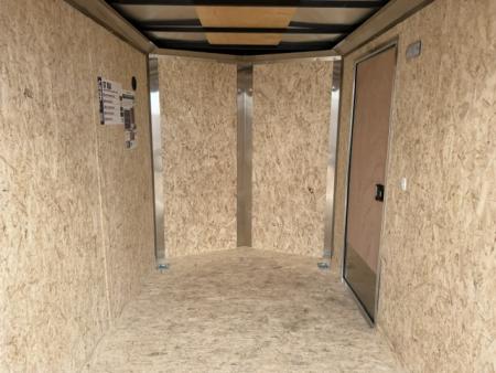 New 2026 Look Trailers 6x10 ST DLX- Charcoal