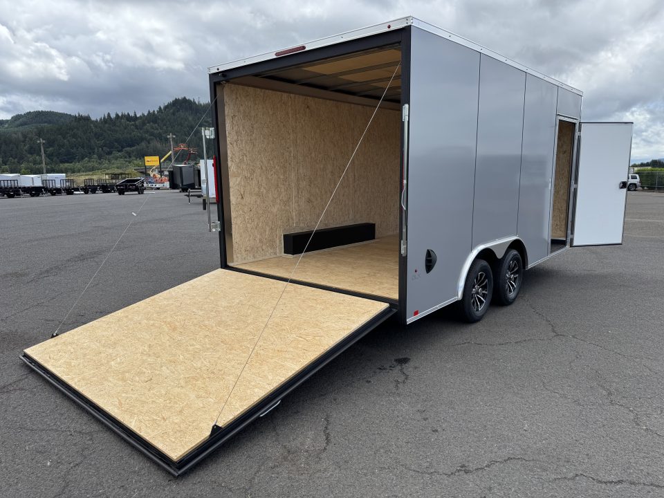New 2026 Compass Indigo DLX 8.5x16 Enclosed Trailer w/ Upgrades 7K GVWR