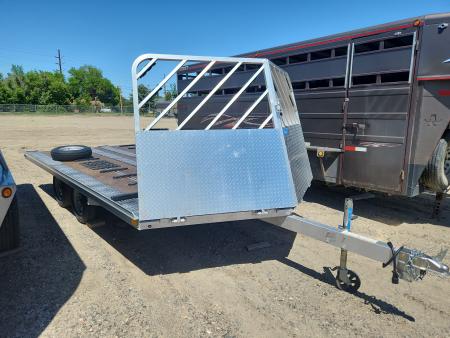 Used 2023 Aluma UTV/ SLED TRAILER Snowmobile Trailer
