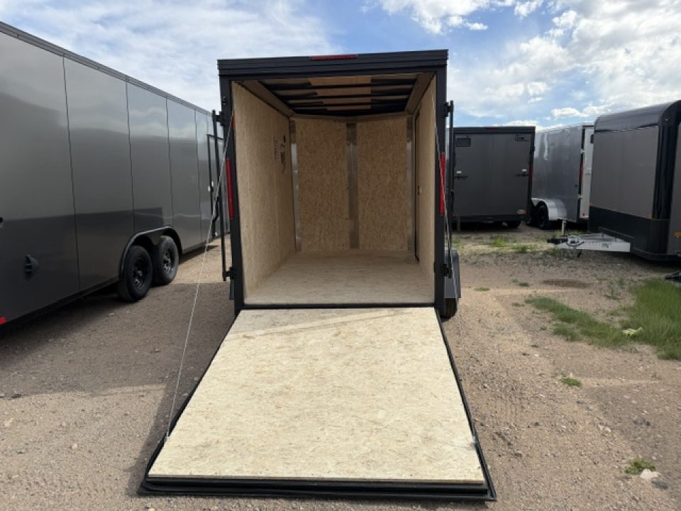 New 2026 Look Trailers 6x10 ST DLX- Silver