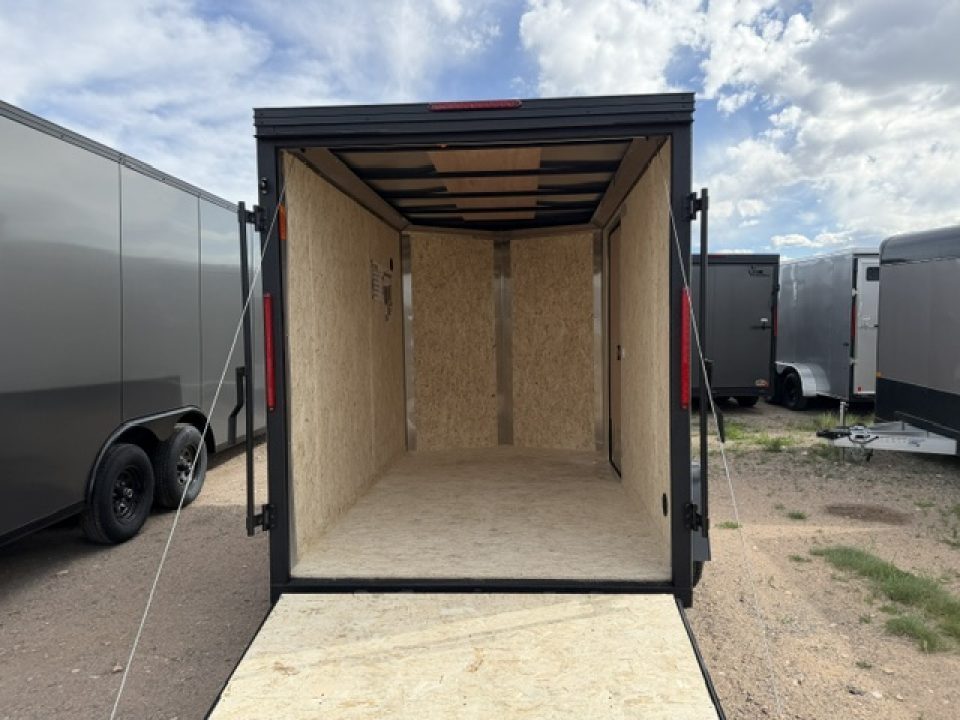 New 2026 Look Trailers 6x10 ST DLX- Silver