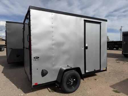 New 2026 Look Trailers 6x10 ST DLX- Silver