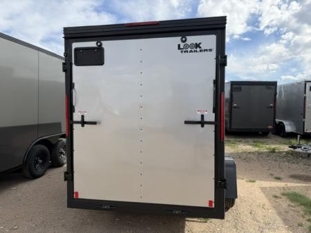 New 2026 Look Trailers 6x10 ST DLX- Silver