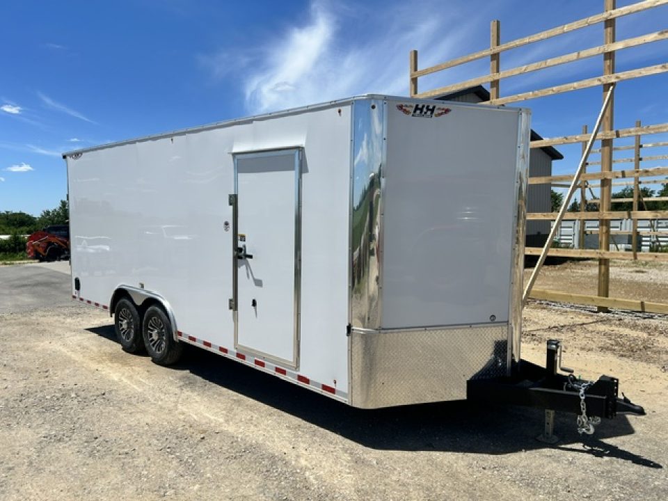 New 2026 H&H Trailers 8.5'X20' 14K GVWR RAMP DOOR Cargo / Enclosed Trailer
