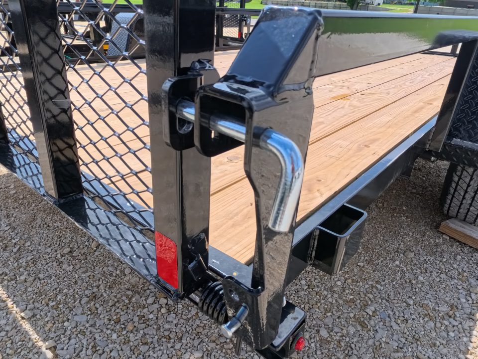 New 2026 H&H Trailers 76 x 12 Rail Side Utility Trailer with 3K Idler