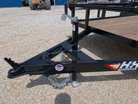 New 2026 H&H Trailers 76 x 12 Rail Side Utility Trailer with 3K Idler