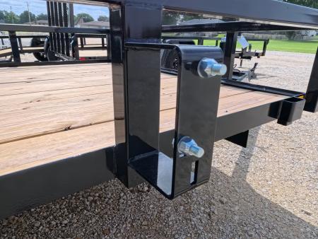 New 2026 H&H Trailers 76 x 12 Rail Side Utility Trailer with 3K Idler
