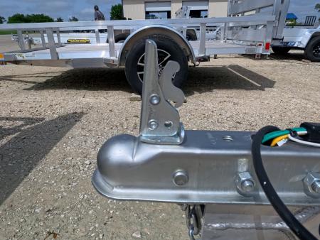 New 2026 H&H Trailers 78 x 14 Aluminum Low Side Utility Trailer with 3K Idler