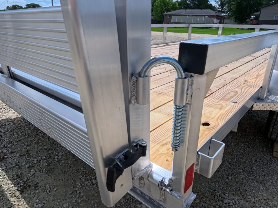 New 2026 H&H Trailers 76 x 12 Aluminum Rail Side Utility Trailer