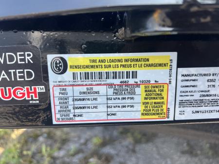 New 2026 Sure-Trac 7x24 14K Equipment Trailer
