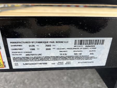 New 2026 Sure-Trac 7x16 7K ATV Ramp Utility Trailer
