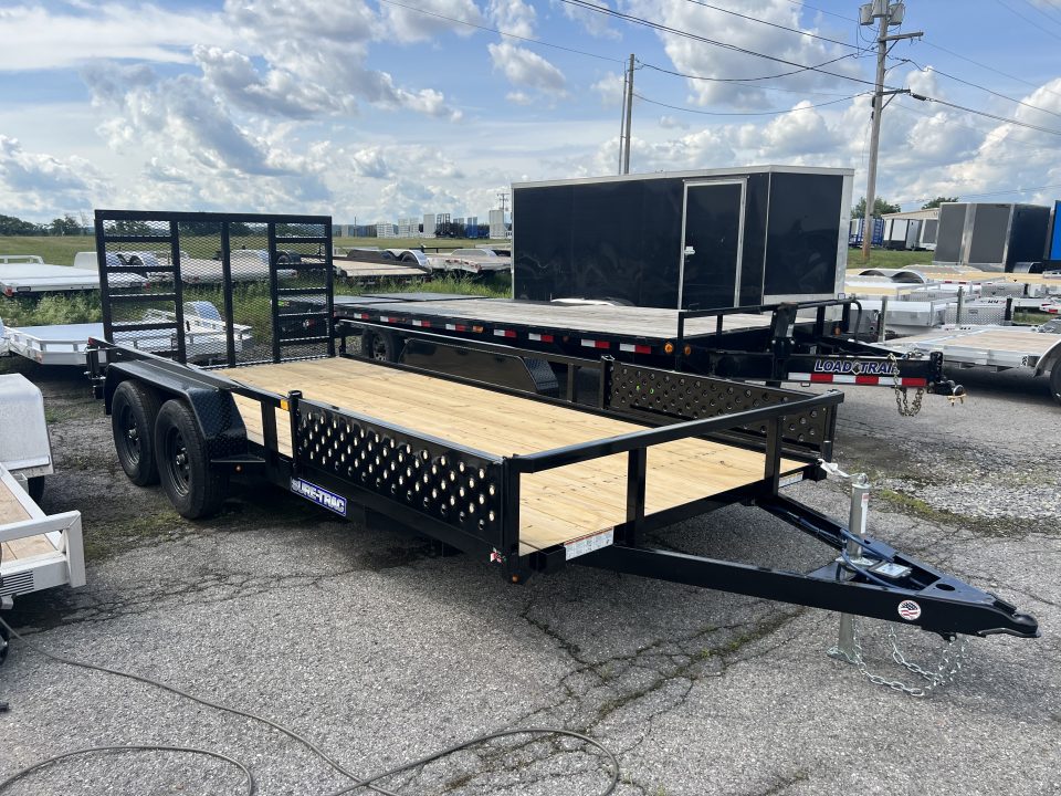 New 2026 Sure-Trac 7x16 7K ATV Ramp Utility Trailer
