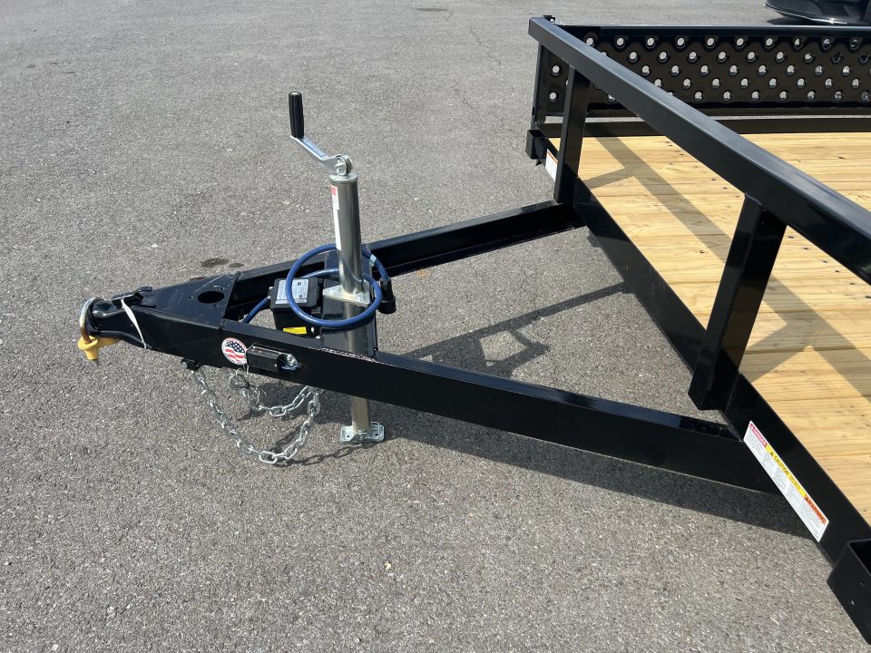 New 2026 Sure-Trac 7x18 7K ATV Ramp Utility Trailer