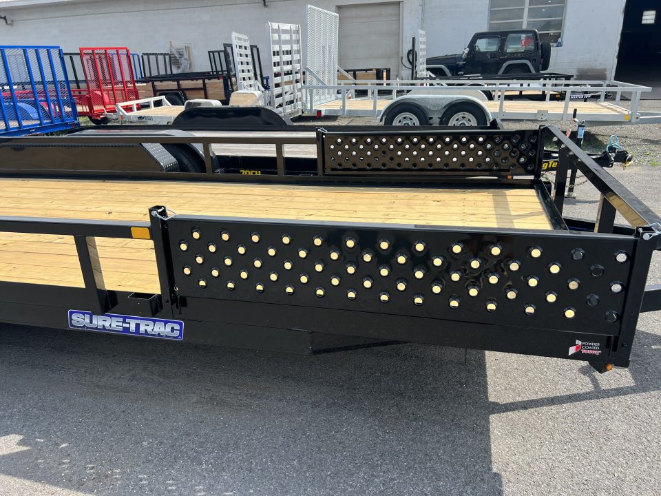 New 2026 Sure-Trac 7x20 7K ATV Ramp Utility Trailer