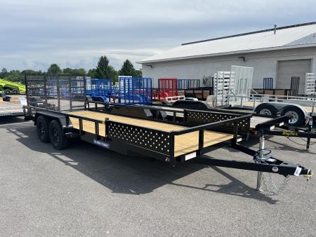 New 2026 Sure-Trac 7x20 7K ATV Ramp Utility Trailer