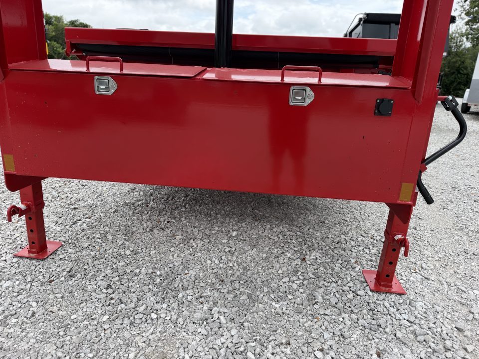 New 2026 Delco Trailers Delco D6 83x16-2ft Sides Gooseneck Telescopic Dump Trailer