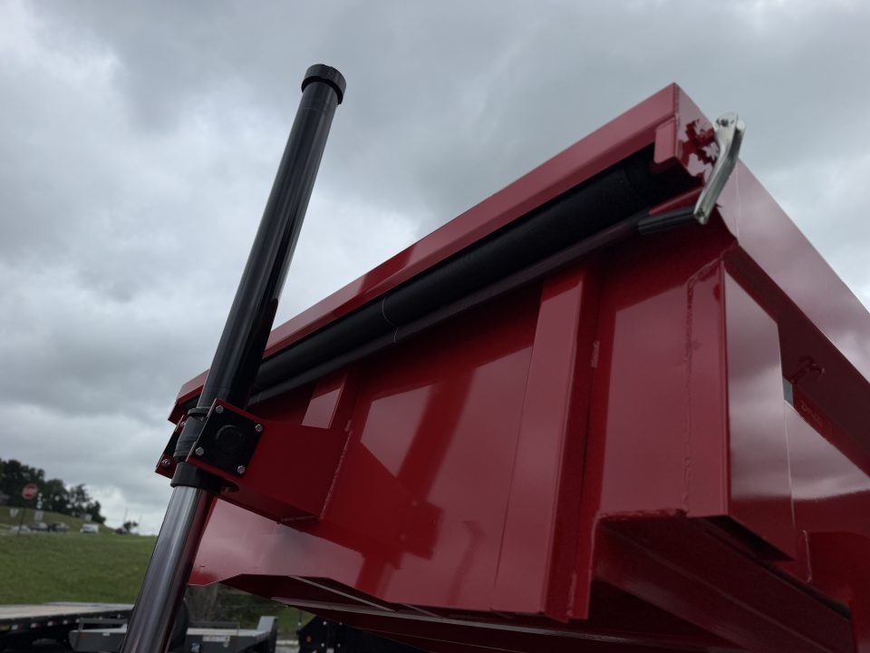 New 2026 Delco Trailers Delco D6 83x16-2ft Sides Gooseneck Telescopic Dump Trailer