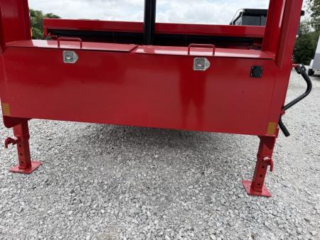 New 2026 Delco Trailers Delco D6 83x16-2ft Sides Gooseneck Telescopic Dump Trailer
