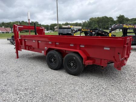 New 2026 Delco Trailers Delco D6 83x16-2ft Sides Gooseneck Telescopic Dump Trailer