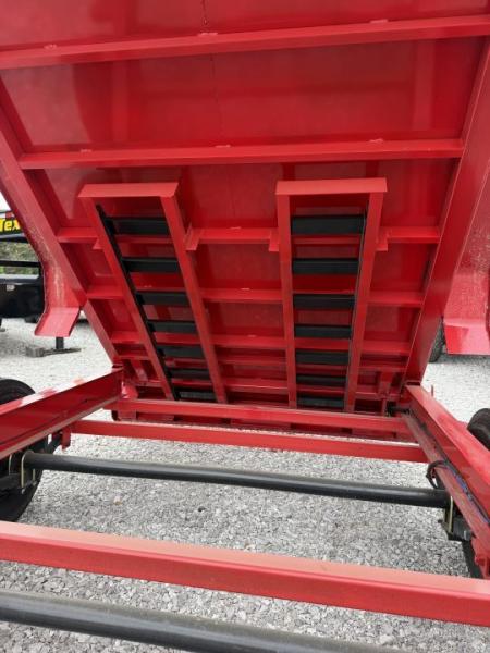 New 2026 Delco Trailers Delco D6 83x16-2ft Sides Gooseneck Telescopic Dump Trailer