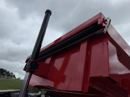 New 2026 Delco Trailers Delco D6 83x16-2ft Sides Gooseneck Telescopic Dump Trailer