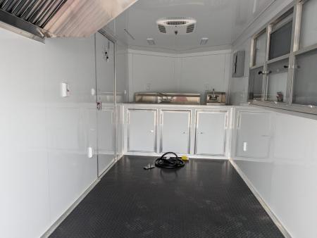 New 2026 Covered Wagon Trailers Covered Wagon 7x16 Gold Series w/ Ramp Concession LOADED