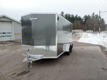 New 2026 Triton Trailers XLT 7'x16' Cargo / Enclosed Trailer