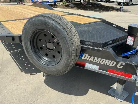 New 2026 Diamond C Trailers HXD210 22X102 Flatbed Trailer