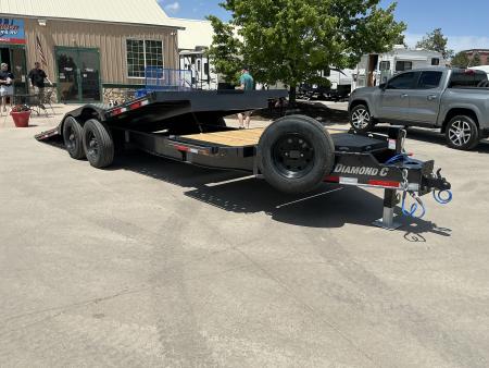 New 2026 Diamond C Trailers HXD210 22X102 Flatbed Trailer