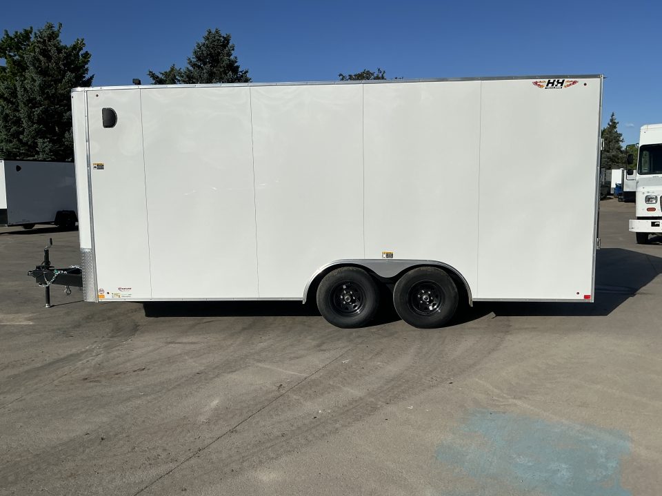 New 2026 H&H Trailers 8.5x18TFTV-100 Cargo / Enclosed Trailer