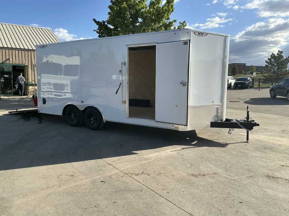 New 2026 H&H Trailers 8.5x18TFTV-100 Cargo / Enclosed Trailer