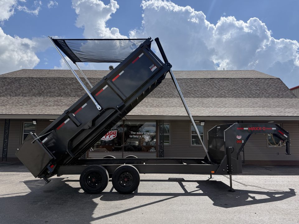 New 2027 MAXX-D 83”x16’ Gooseneck HD Dump w/ 36” Sides – DSX