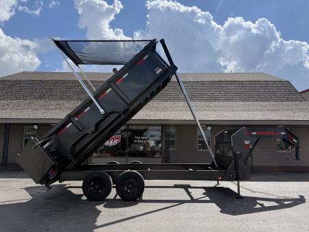 New 2027 MAXX-D 83”x16’ Gooseneck HD Dump w/ 36” Sides – DSX