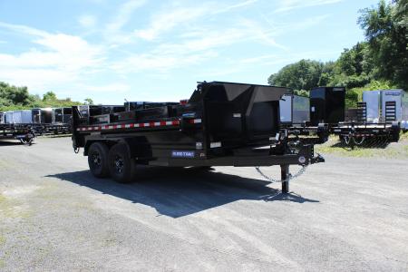 New 2026 Sure-Trac 7x14 Scissor Dump Trailer