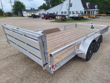 New 2026 H&H Trailers 82x16 Aluminum ATV /Landscape Trailer